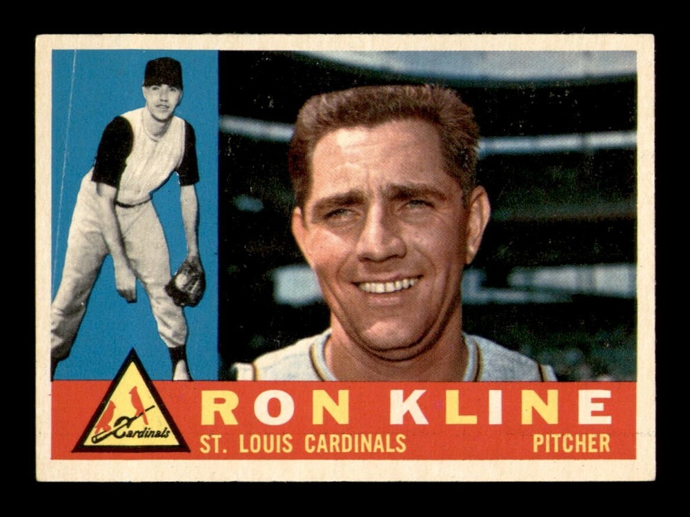 1960 Topps #197 Ron Kline EX-MT Baseball Card OBGcards