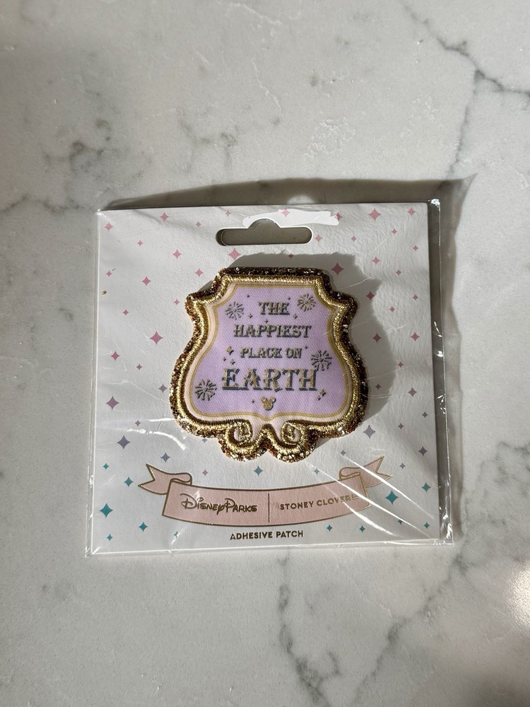 Stoney Clover Lane Disney Parks The Happiest Place On Earth Patch NWT
