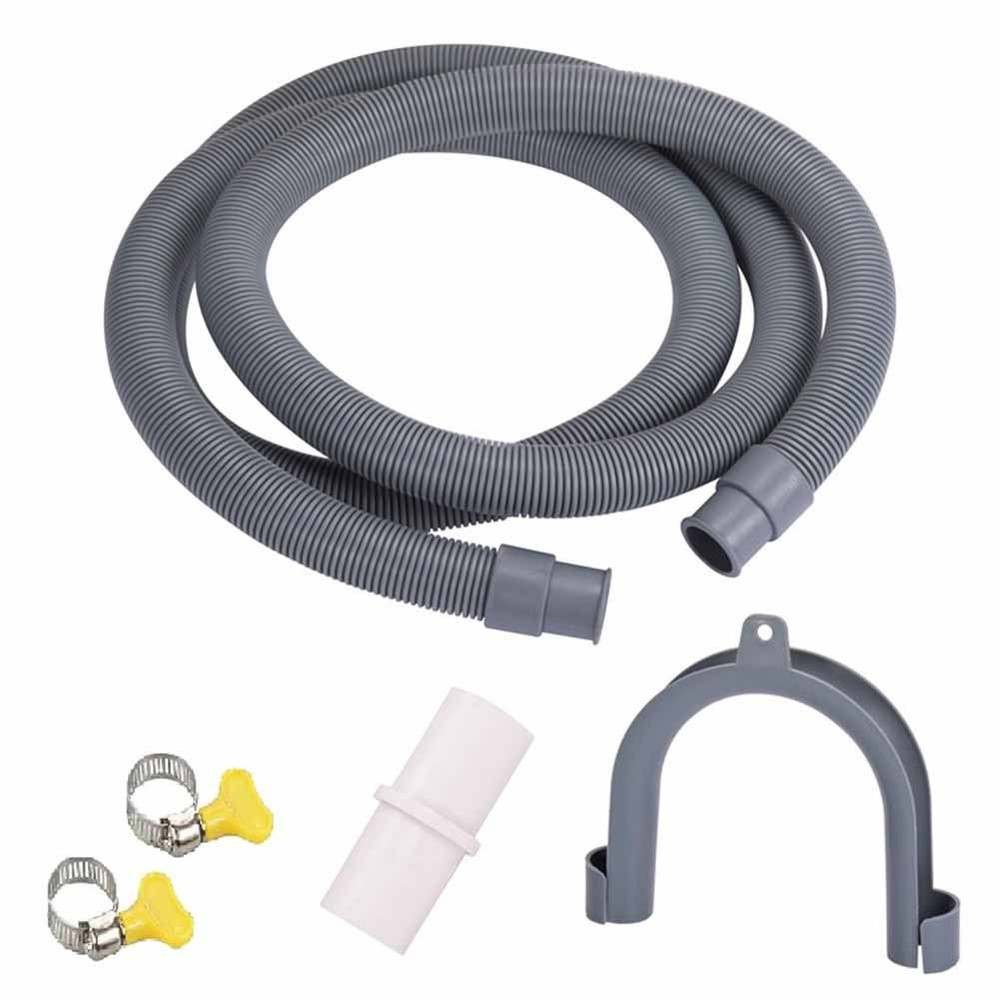 Flexible and Adjustable Drain Hose Extension Kit for Easy Equipment Placement