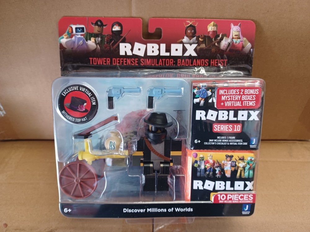 ROBLOX Action Figure Tower Defense Simulator: Badlands Heist 2 Bonus Mystery Box