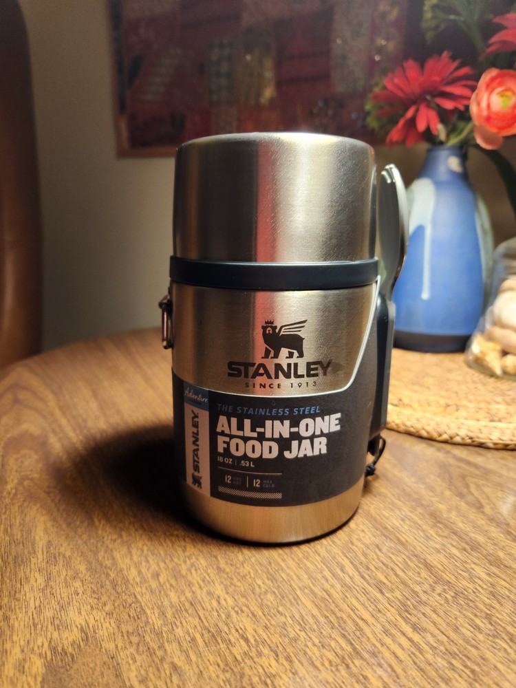 Stanley 18oz Stainless Steel Vacuum Insulated Leakproof Food Jar