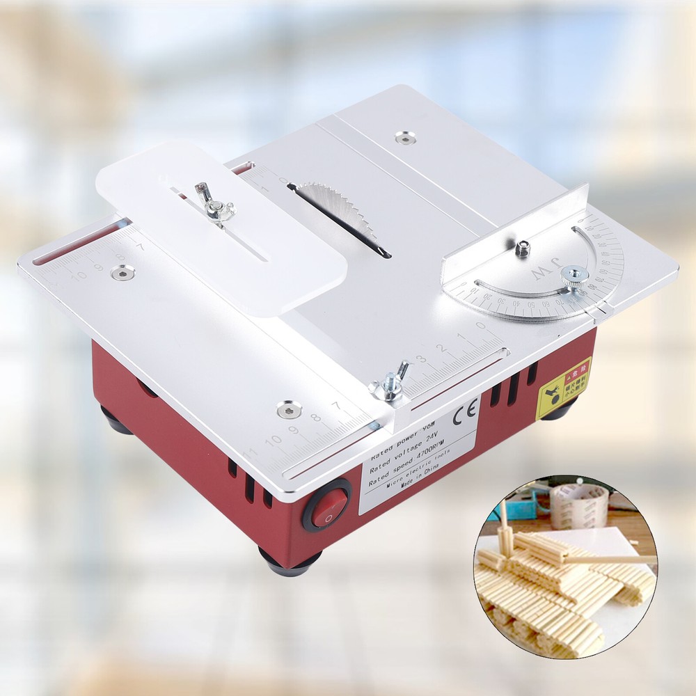 Mini Table Saw Set with 9200r/min Motor for Woodworking and Polishing