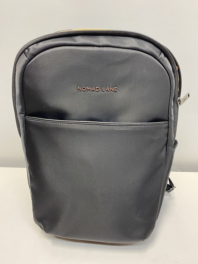 Nomad Lane Ikigai Slim Backpack - Jet Set Black
