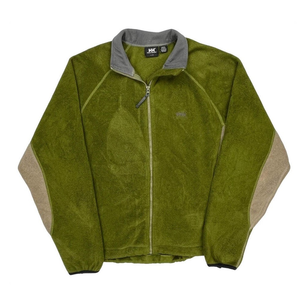 Helly Hansen Fleece Jacket - Large Beige Polyester