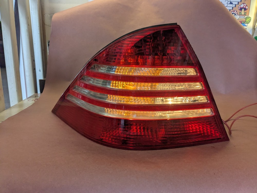 03-06 Mercedes W220 S430 Rear Left Driver Side Tail Light Lamp OEM
