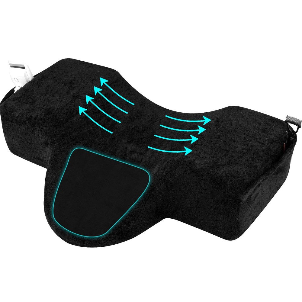 Lash Pillow for Eyelash Extensions- Memory Foam Lash Pillow with Neck and Bac...