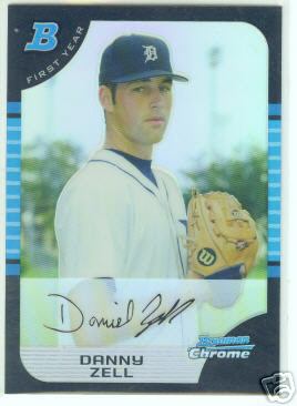 Danny Zell Detroit 05 Bowman Chrome R/C Refractor