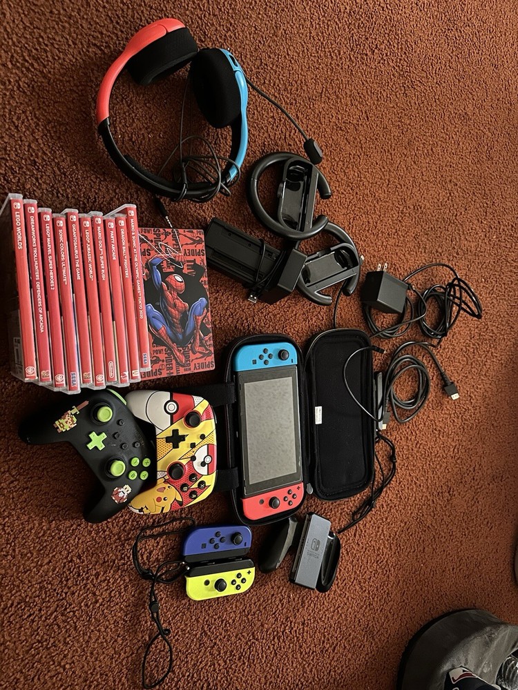 Nintendo Switch Bundle - Great Condition with Extras