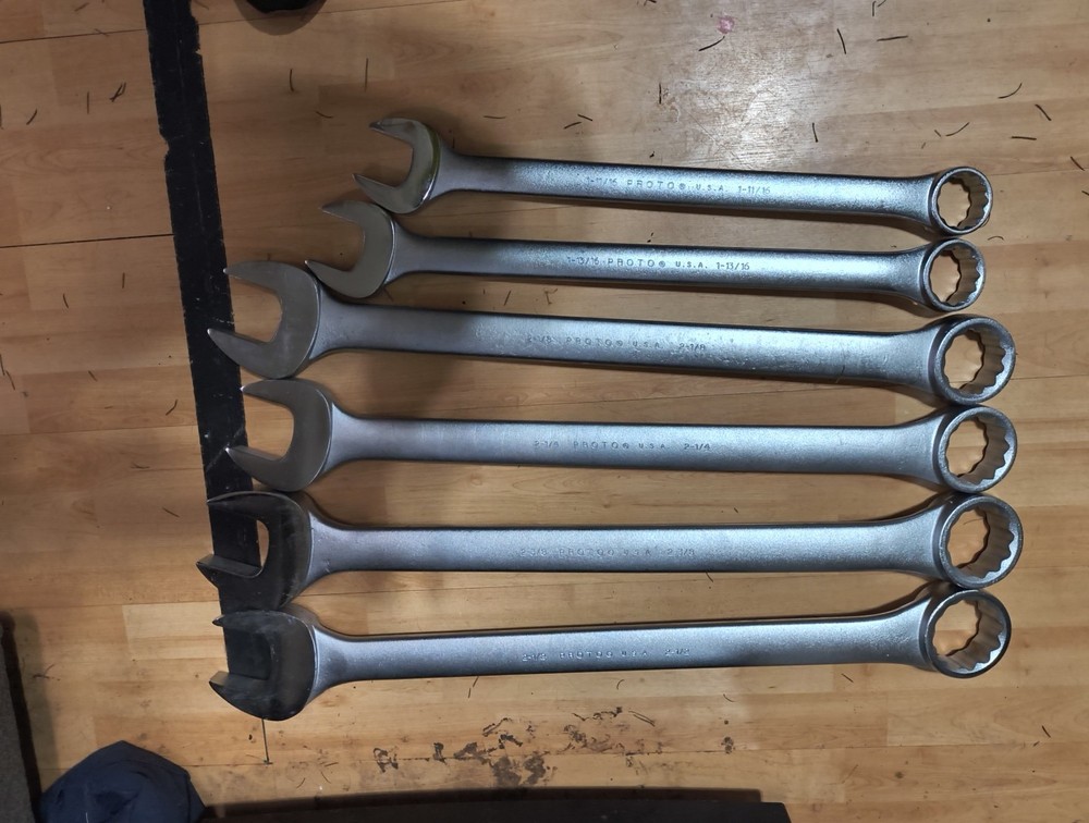 proto set of 6 big wrenches