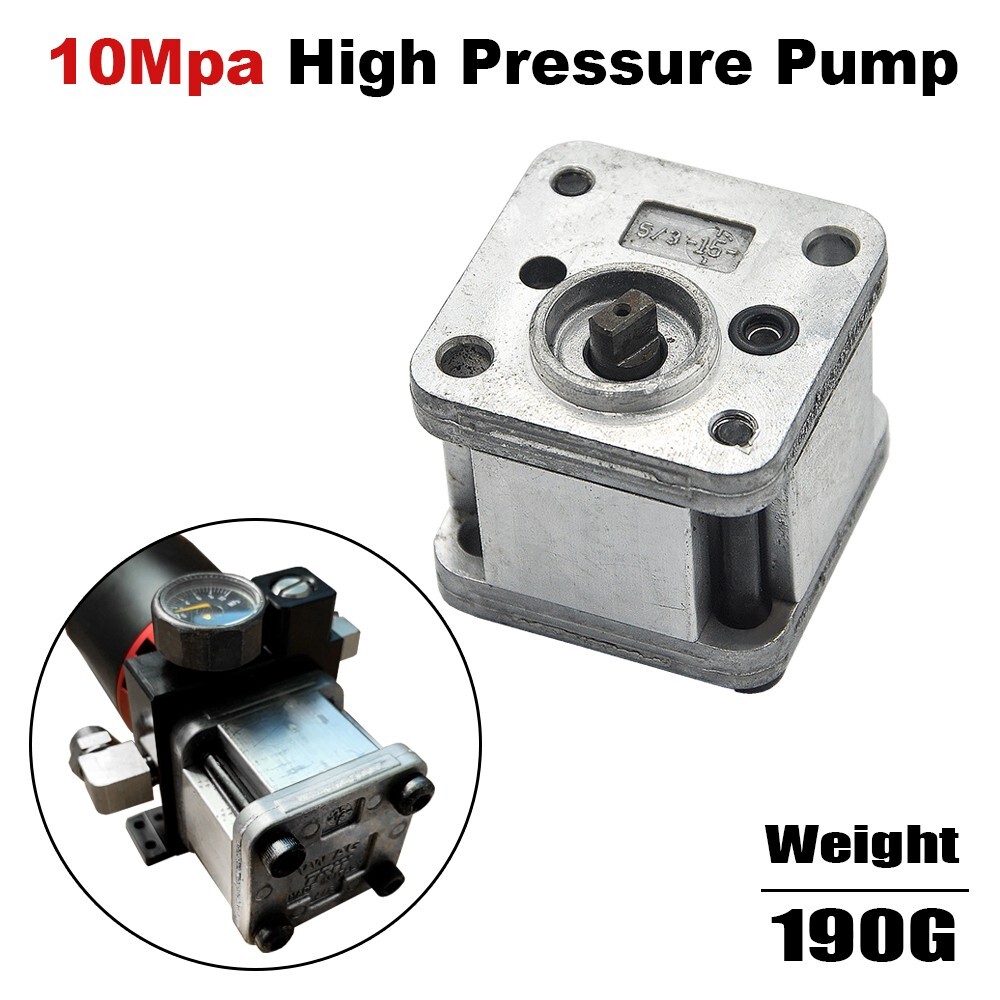 10MPa Hydraulic Metal Gear Oil Pump For 1:12 RC Hydraulic Excavator Loader DIY