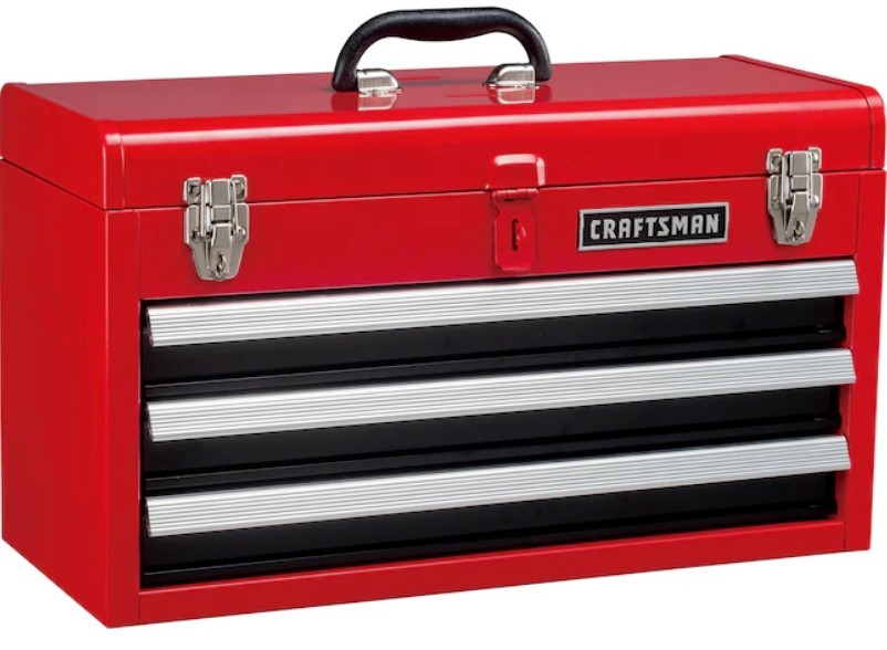 Tool Box Drawer Chest Storage Craftsman Drawers Organizer 3-Drawer Metal New