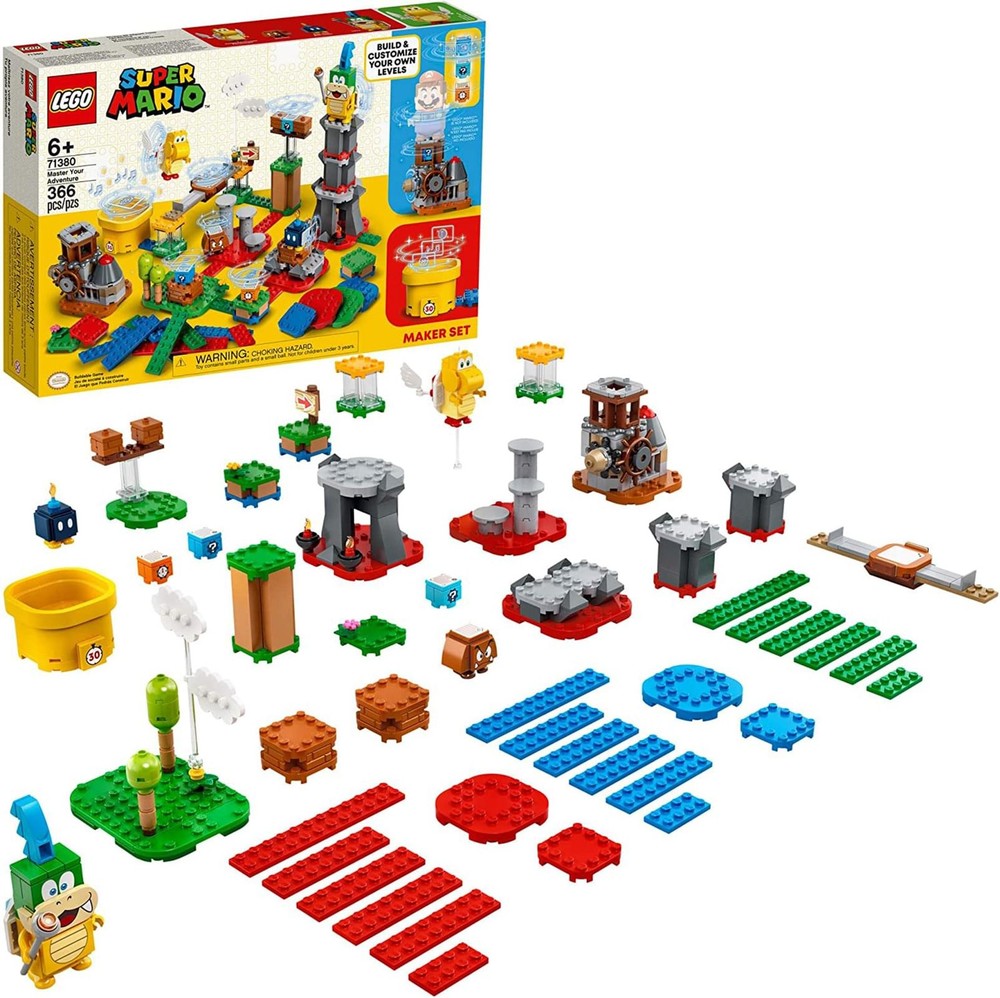 LEGO Super Mario 71380 Master Your Adventure 366-Piece Maker Building Set  
