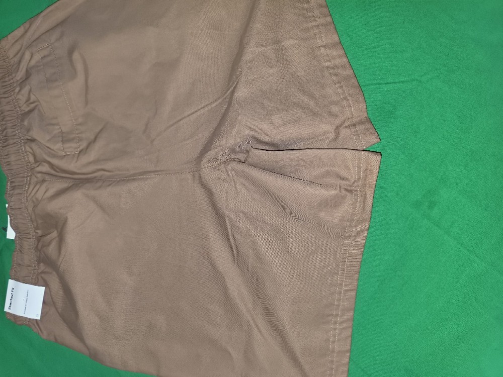 NWT Men’s Jordan Essentials Woven Shorts Archaeo Brown FN4549-223 size L $50