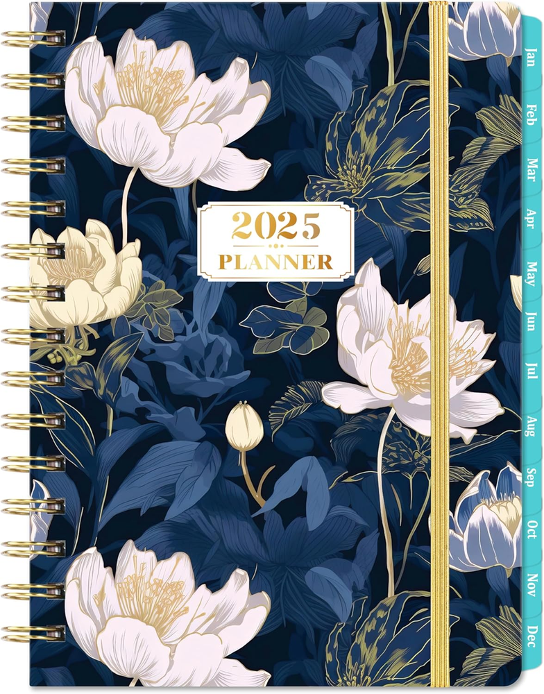 2025 Planner - Jan. to Dec. 2025, Weekly & Monthly Planner 2025, 6.3