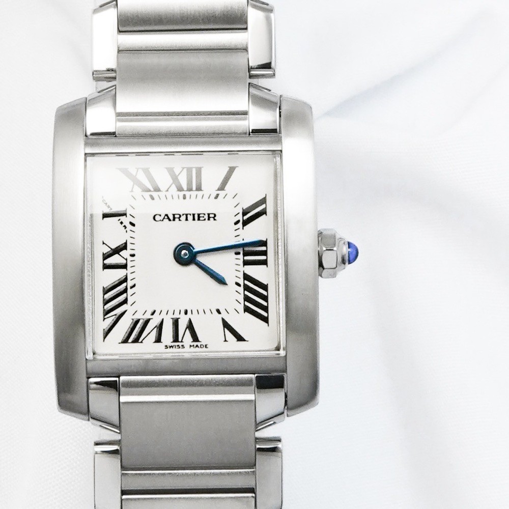CARTIER Tank Française SM SS SS Women Watches Watch