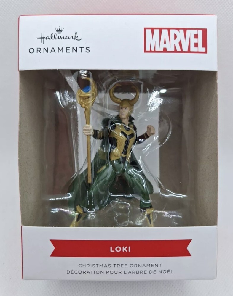 Disney Marvel LOKI Hallmark 2024  AVENGERS Boxed  Ornament Christmas NEW