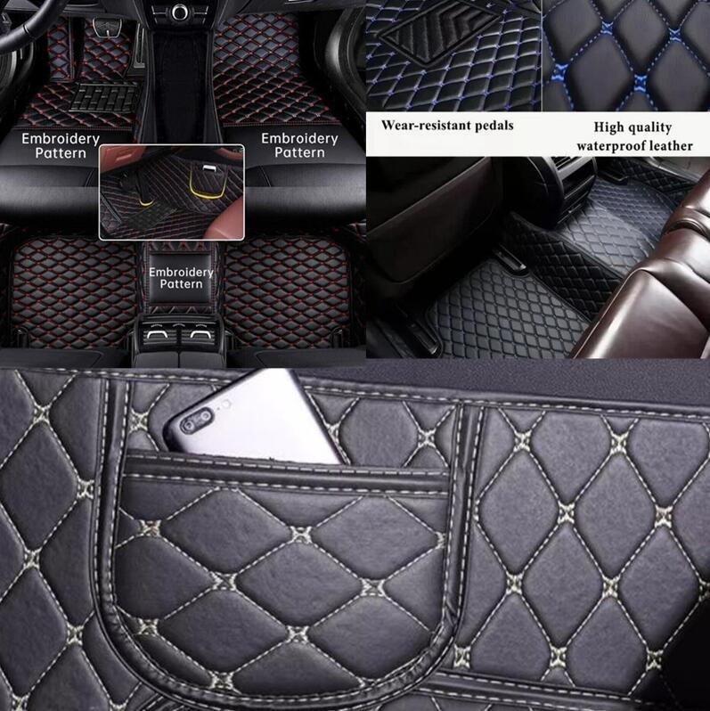 For Toyota Car Floor Mats Auto Liner Carpets Waterproof Luxury All Weather Pads