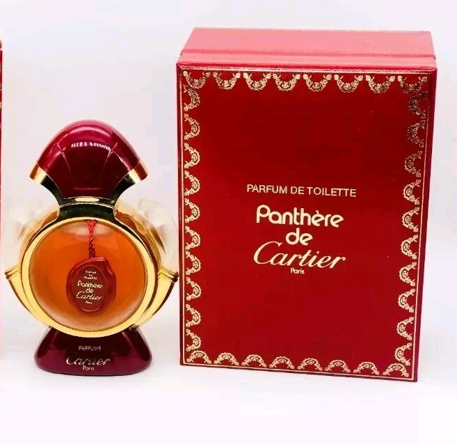Rare Vintage Panthère De Cartier 50ml + Refil 50ml New With Box