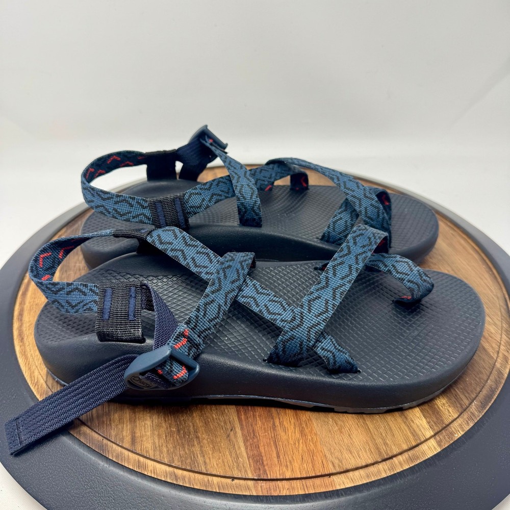 Chaco Z2 Mens Classic Outdoor Sandal Navy Black Size 12 New
