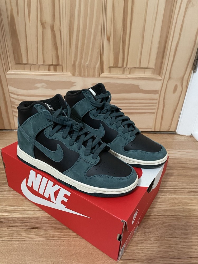 Nike Dunk High Retro Prm Black/faded Spruce