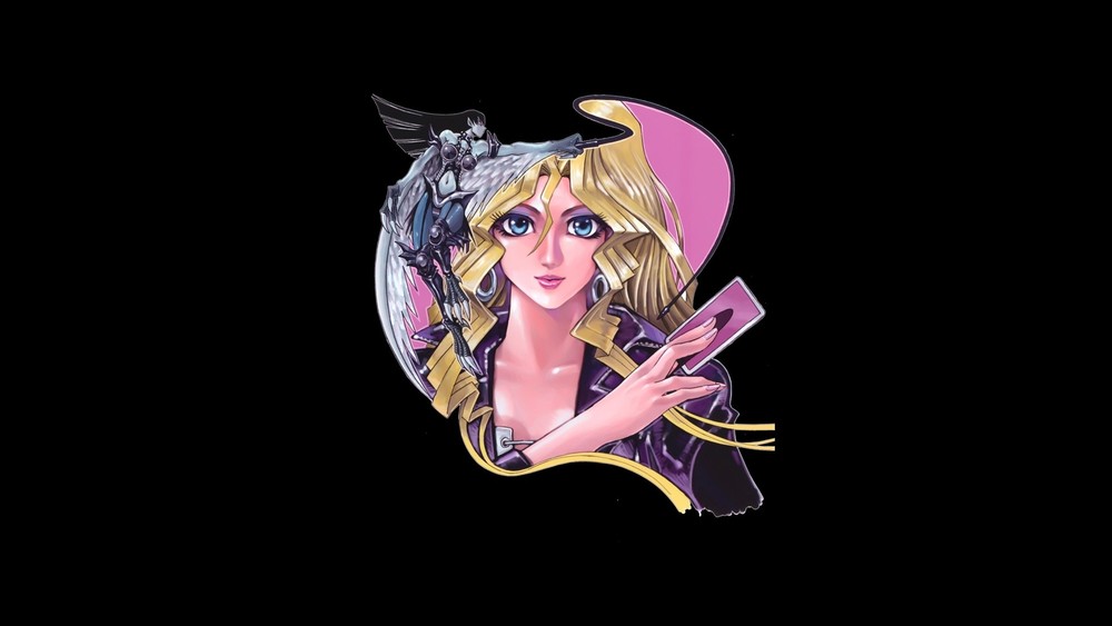 Yugioh Anime Girls Black Background Simple Gaming Playmat for Desk  