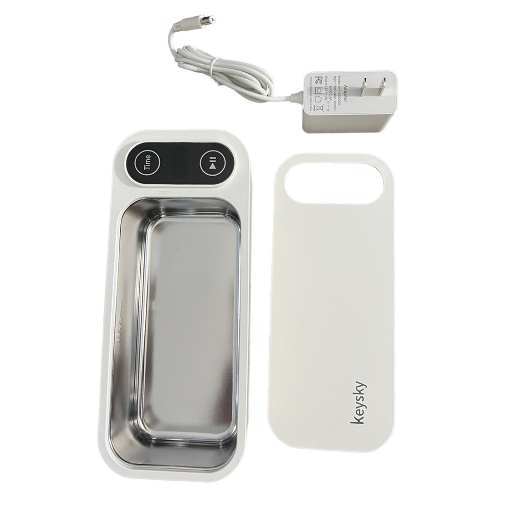 Keysky SJ-A3 Ultrasonic Cleaner – Jewelry, Glasses, Coins, Watches – NEW