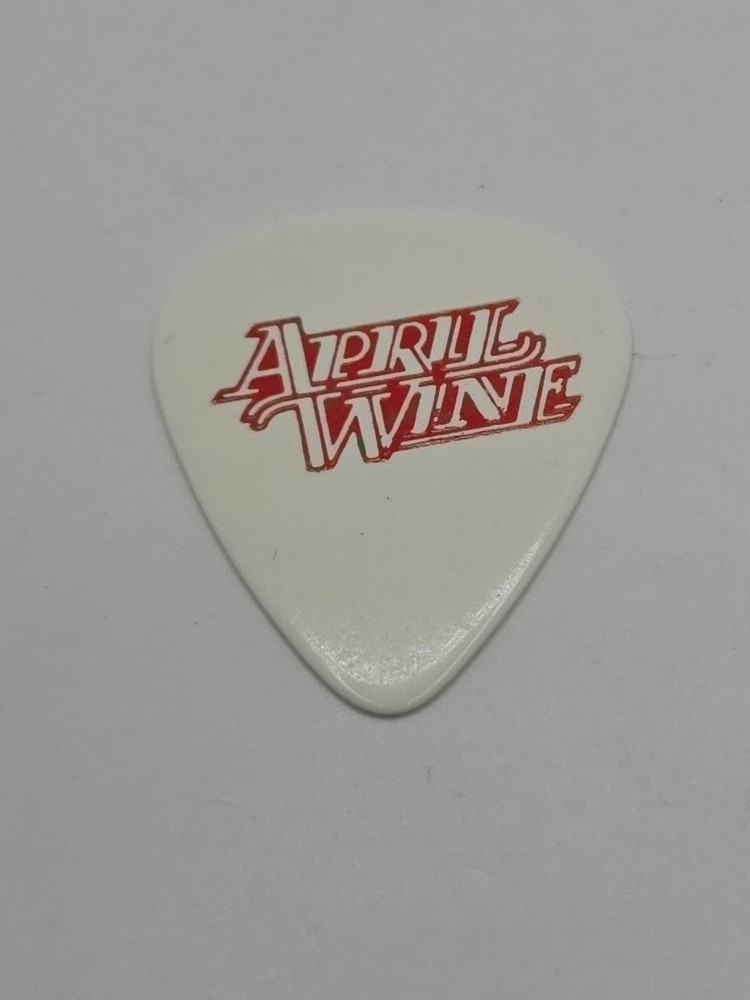 Vintage April Wine Miles Goodwyn Walking Through Fire 1986 Tour Guitar Pick