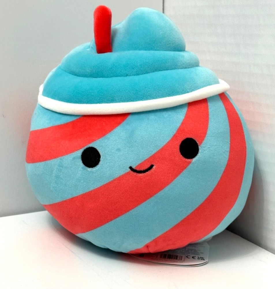 Original Squishmallows Flippamallows Tucker Bevin, Slurpee & Snow Cone 8-inch