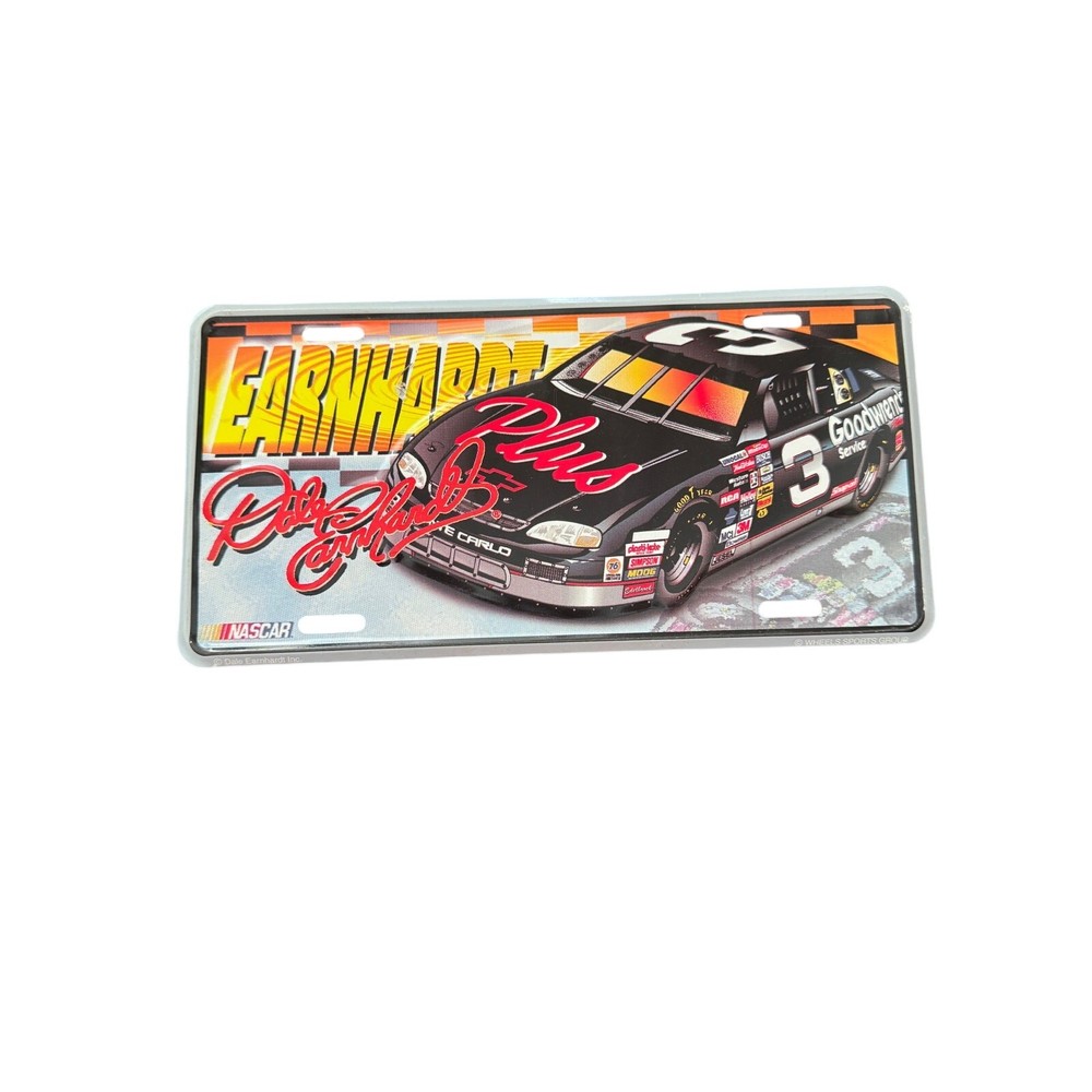 Dale Earnhardt 3 Wheels Sports Group License Plate Frame