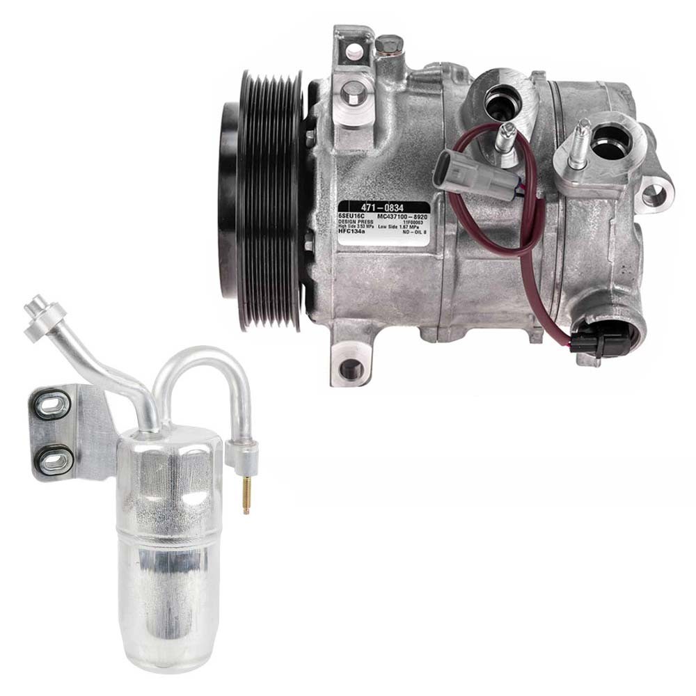 2009 Dodge Caliber Jeep Compass Patriot OEM AC Compressor with Drier DAC