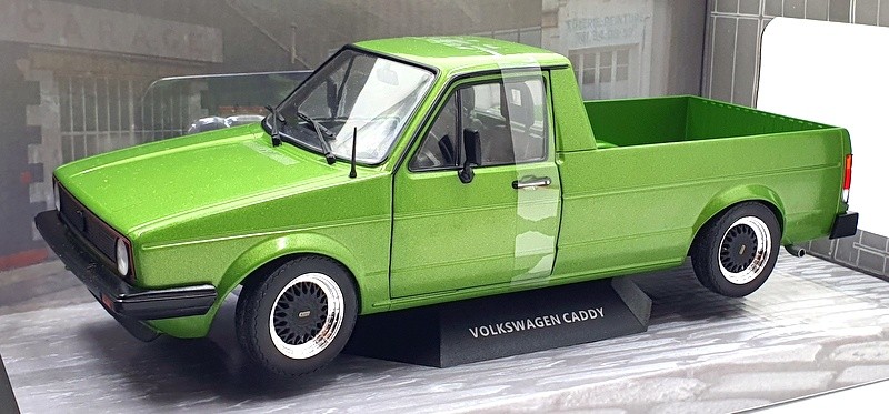 Solido 1/18 Scale Diecast S1803507 - 1982 VW Caddy Mk1 - Mat Green