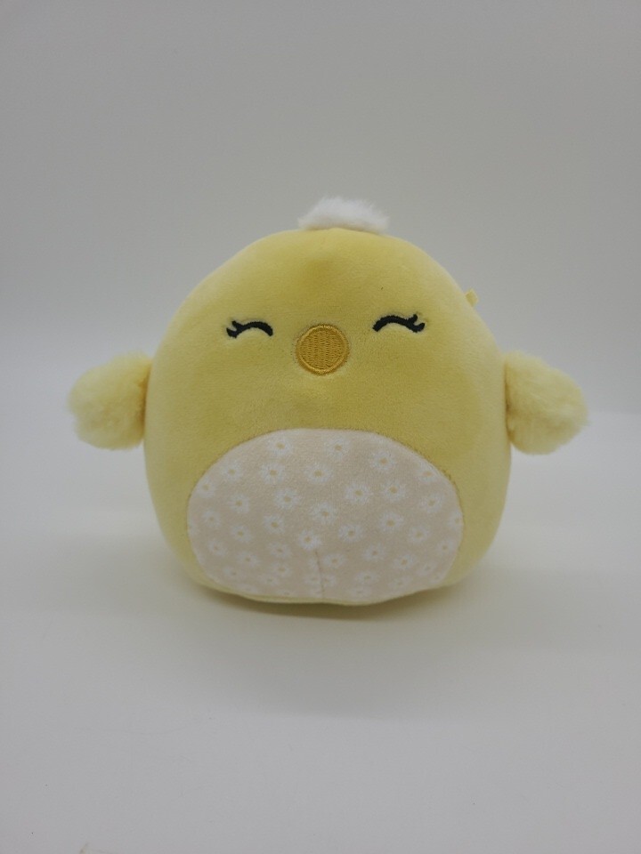 Squishmallows 5-inch Aimee The Chick Floral Belly Plush Toy