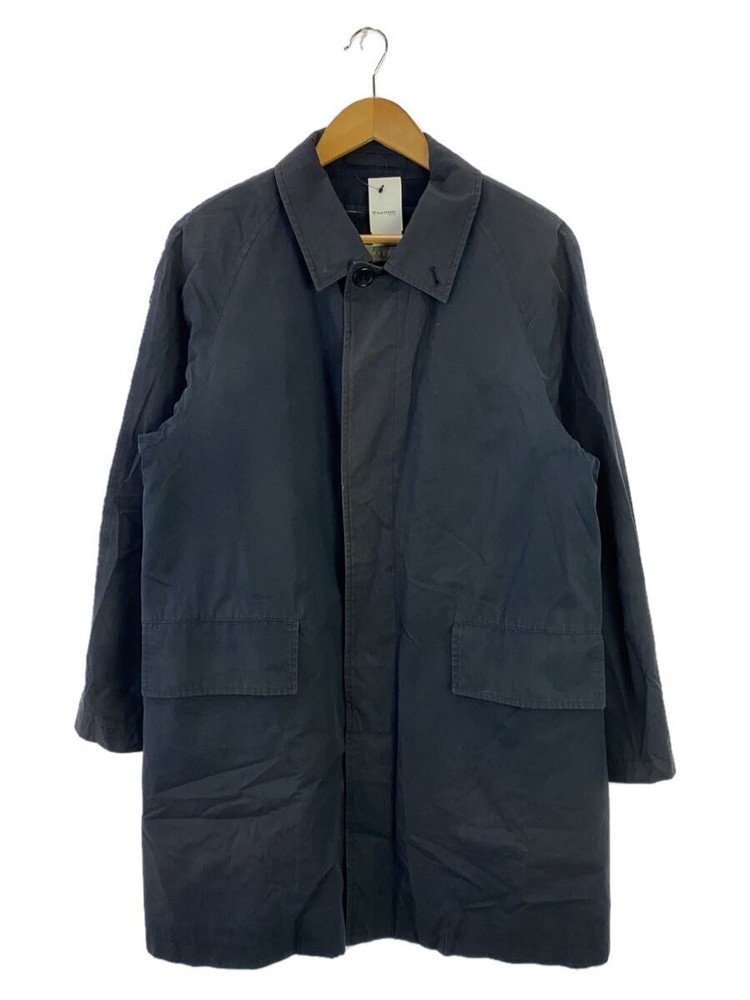 Margaret Howell  Steel Collar Coat/S/Wool/Nvy/Plain/579-7110006/Faded 3