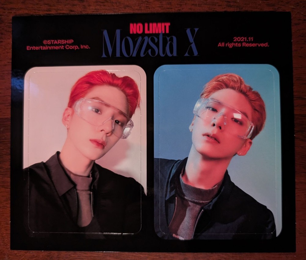 Monsta X Kihyun No Limit Special Exclusive Photocards