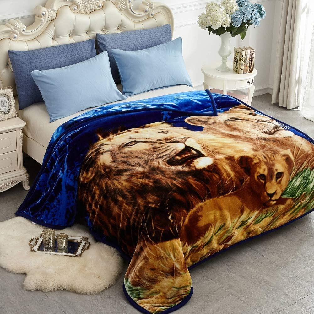 Korean Faux Mink Fleece Blanket 75