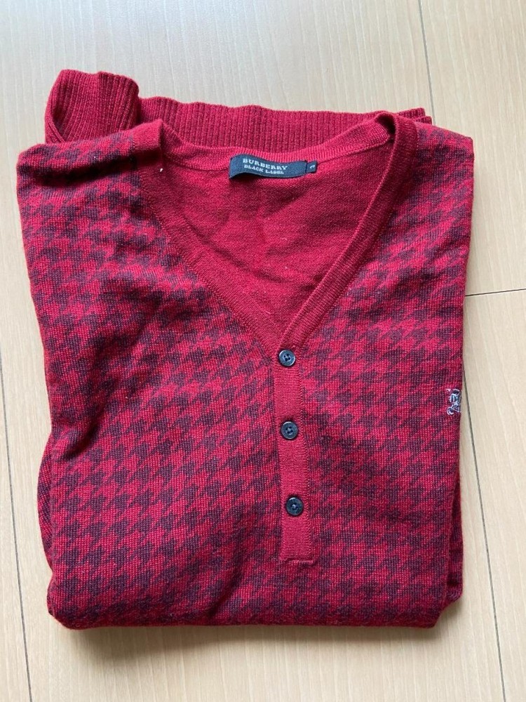 Burberry knit sweater Men's Fashion from Japan