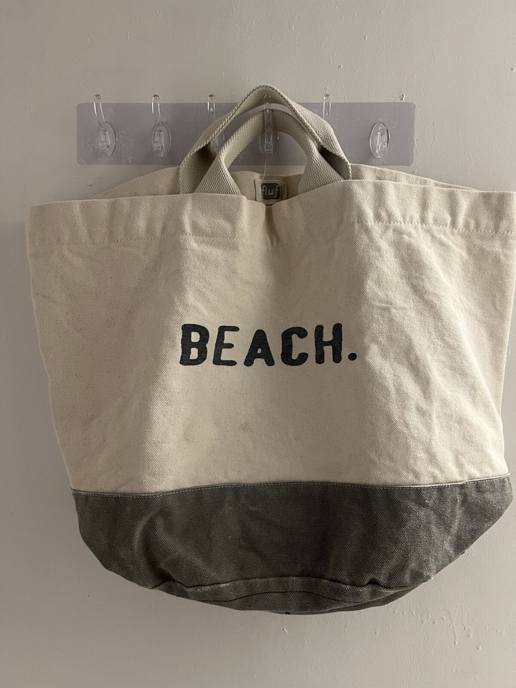 Beach Large Tote Bag Fluf Textile Goods
