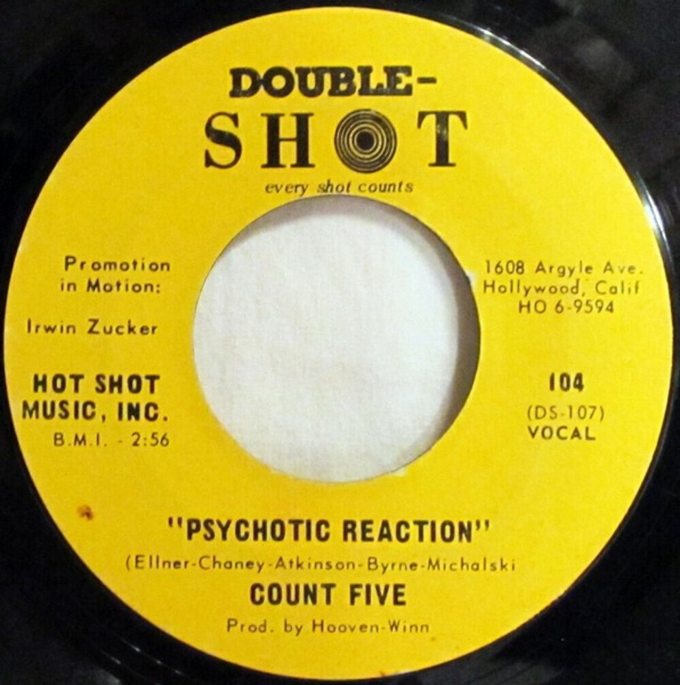 Count Five - Psychotic Reaction - Double Shot Records - 104 - 7