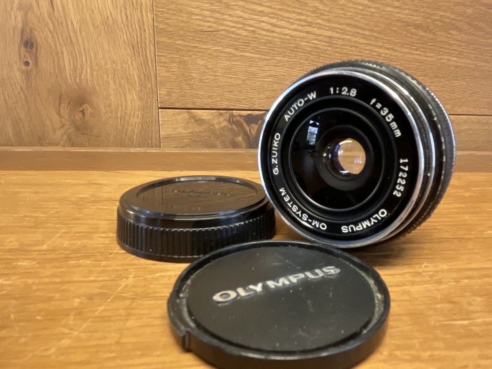 *Near Mint* Olympus OM G Zuiko Auto W 35mm F/2.8 Wide Angle Lens From Japan