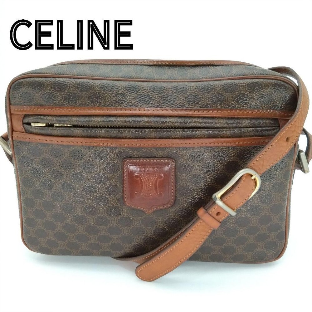Celine Triomphe Shoulder Bag Authentic Preowned Single Owner