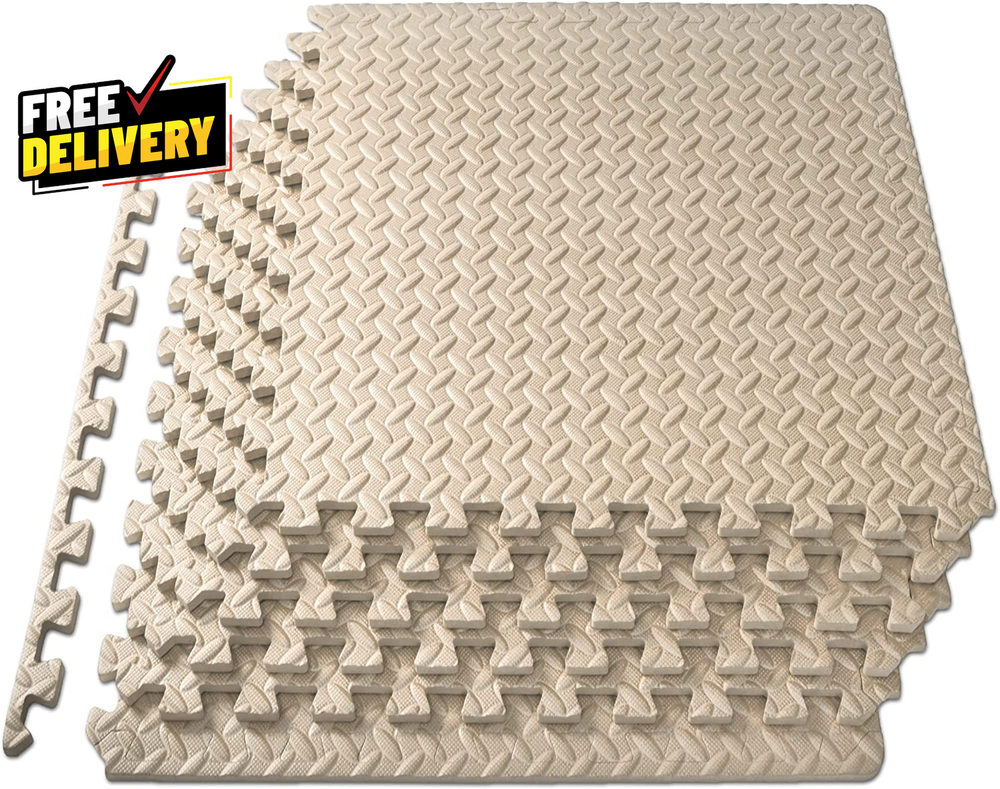 Interlocking EVA Foam Puzzle Mat for Home Gym or Exercise