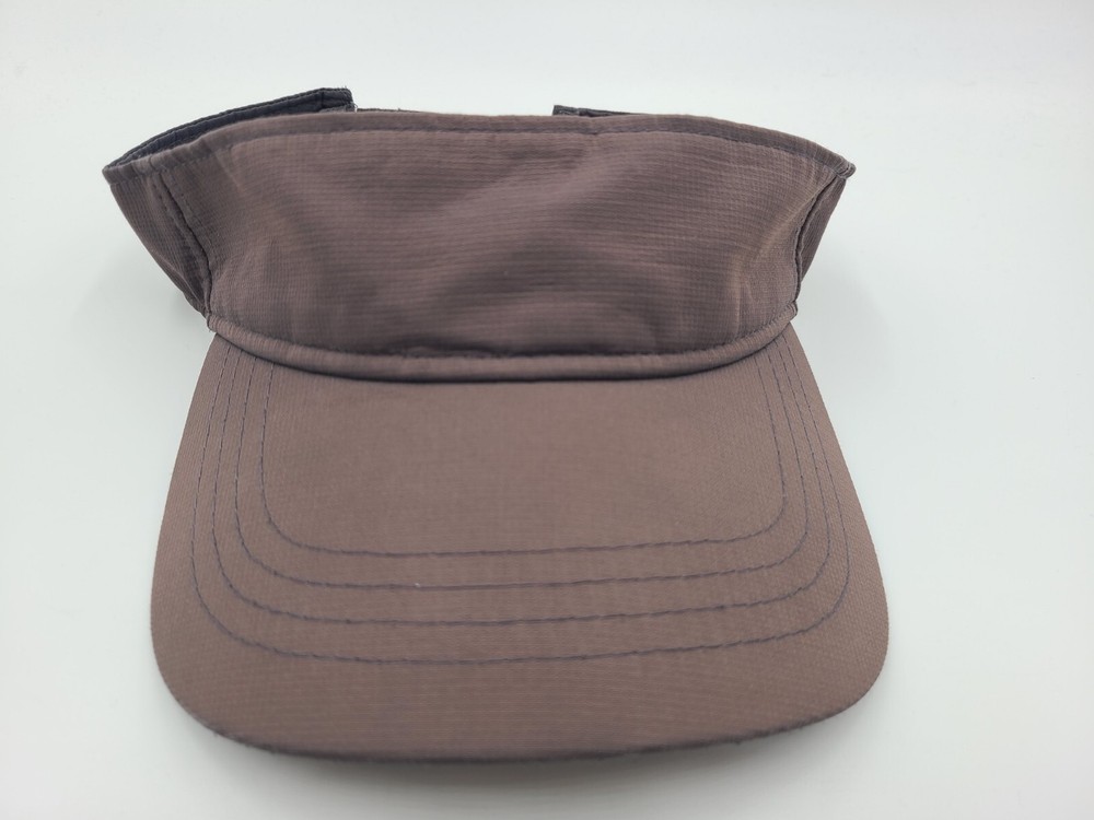 Slazenger Golf Balls Sun Visor Adjustable Hat Cap Baseball Men Women Brown/Gray