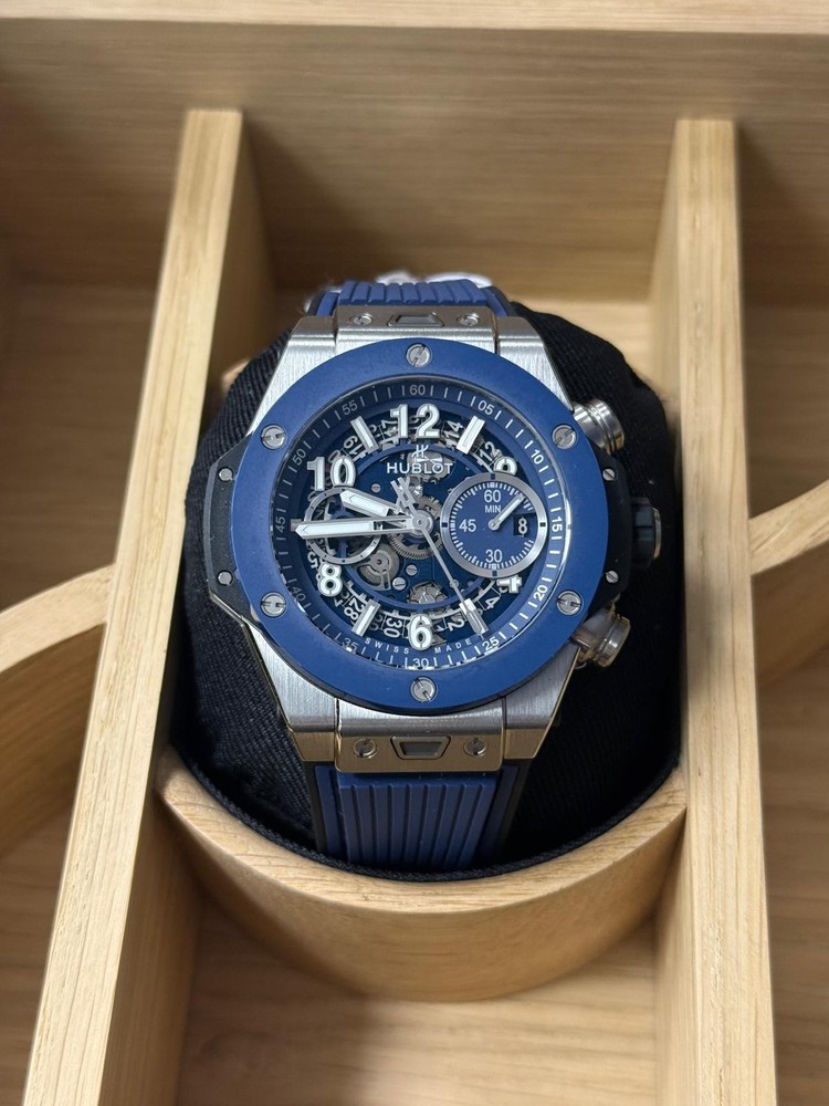 HUBLOT 421.NL.5170.RX UNICO TITANIUM BLUE CERAMIC 44MM