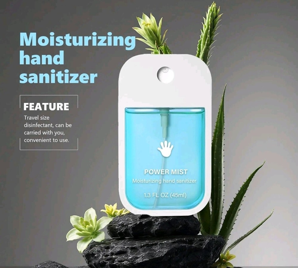 TikTok Viral Hand Sanitizer Mist Spray – 70% Off Limited Time Discount – Disinfect, Moisturize, On-the-Go Protection-image