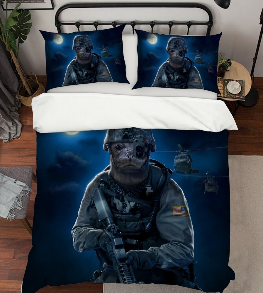 3D Special Forces A69 Bed Pillowcases Quilt Duvet Cover Vincent Zoe