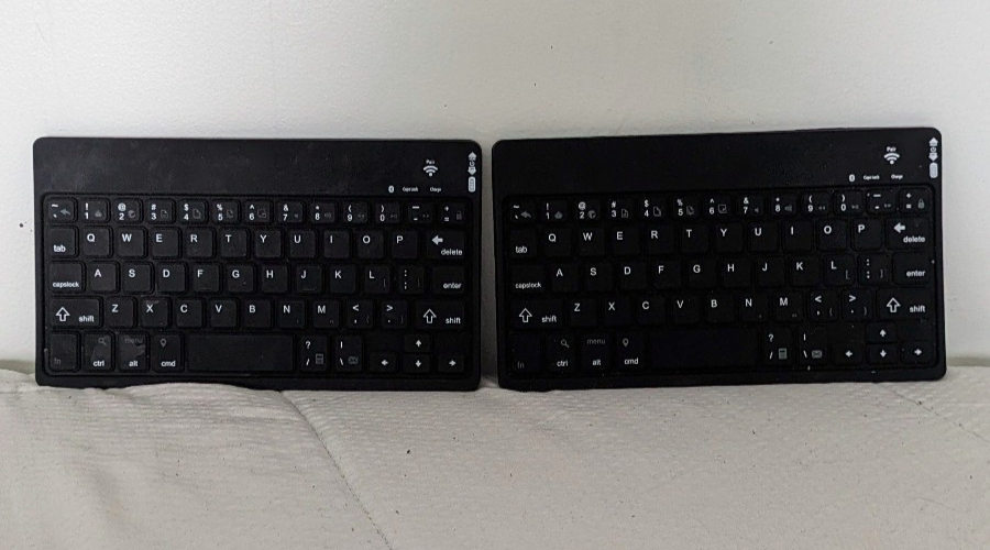 Onn Universal Bluetooth 3.0 Wireless Keyboard 2-Pack for PC & Tablet
