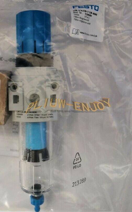 1PC New FESTO LFR-1/4-DB-7-5M-MINI 539689 filter pressure reducing valve