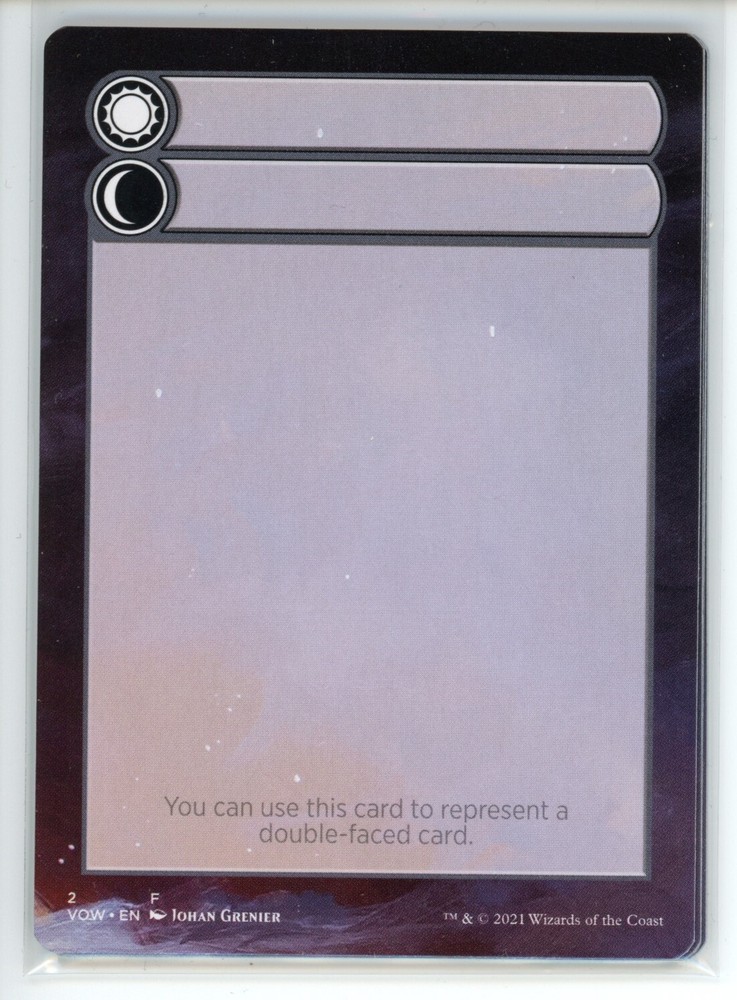 HELPER CARD - 2/9 Crimson Vow #2 VOW(NM+)(MTG)