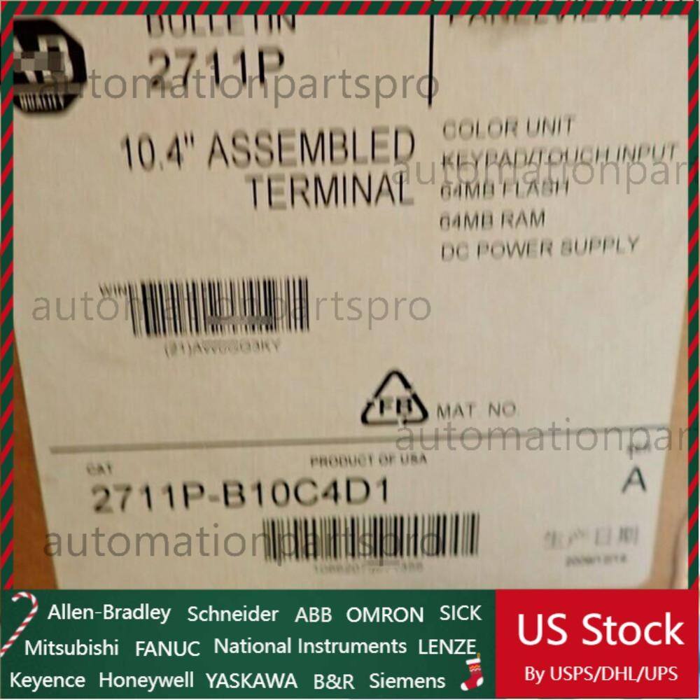 Allen-Bradley 2711P-B10C4D1 Panelview Pl 1000 10.4