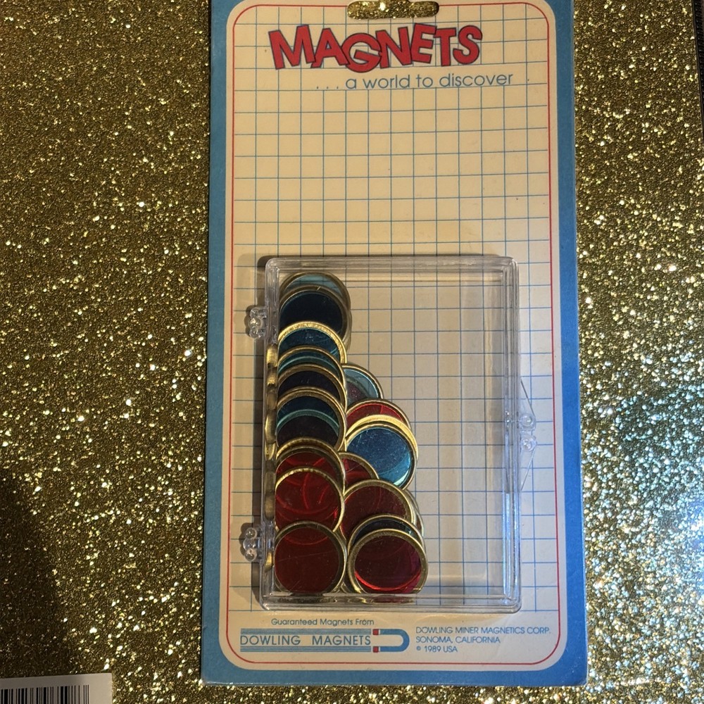 Vintage Rowling Magnetic Corp. Counting Chips